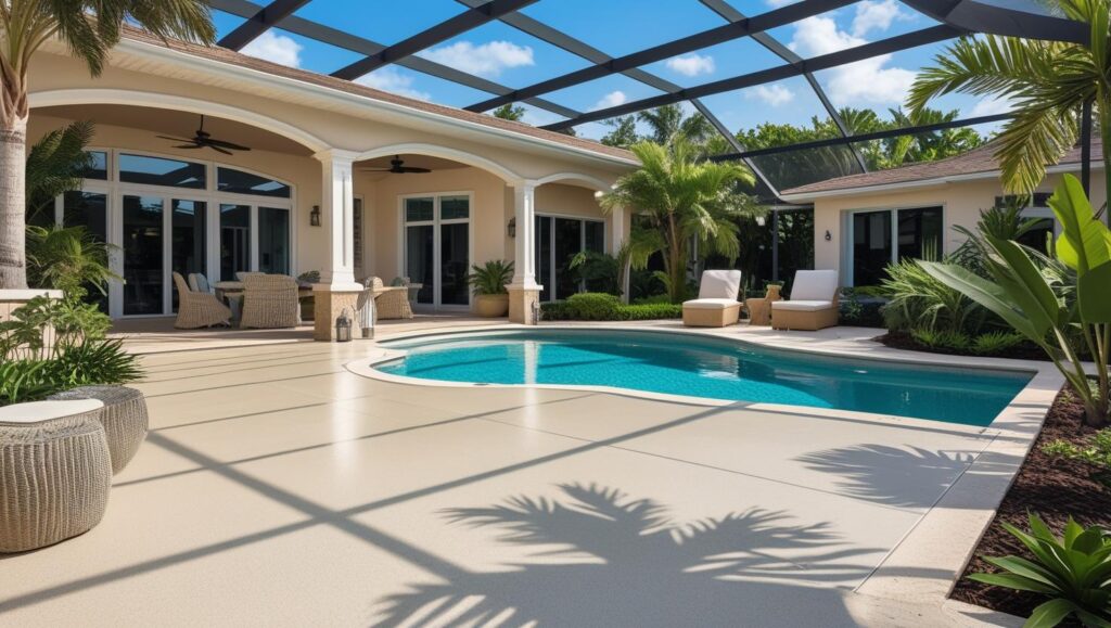 pool deck coating in Fort Myers, FL