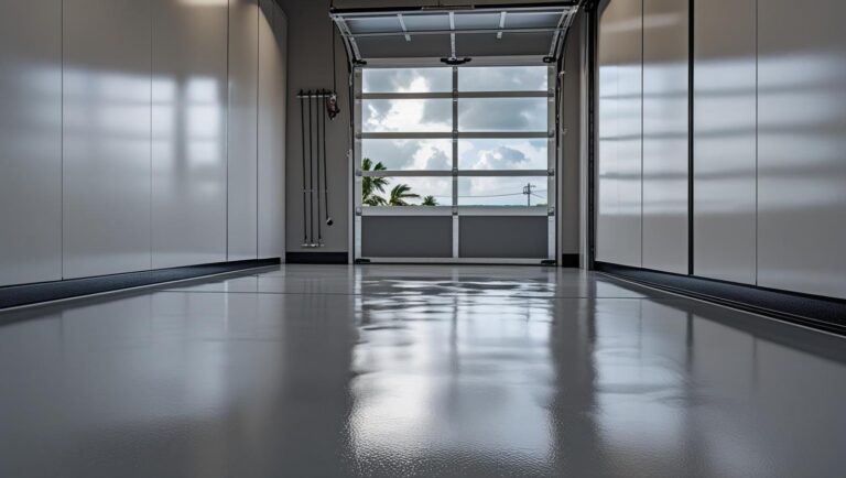 garage floor coatings for hurricane-prone areas