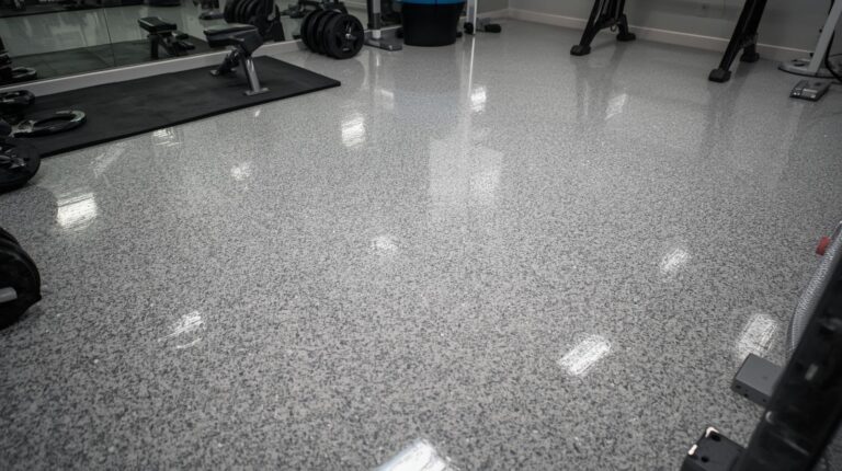 Scratch-Resilient Epoxy for High-Traffic Home Gym Applications